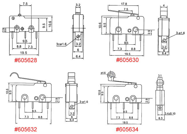 Micro switch - Steplab